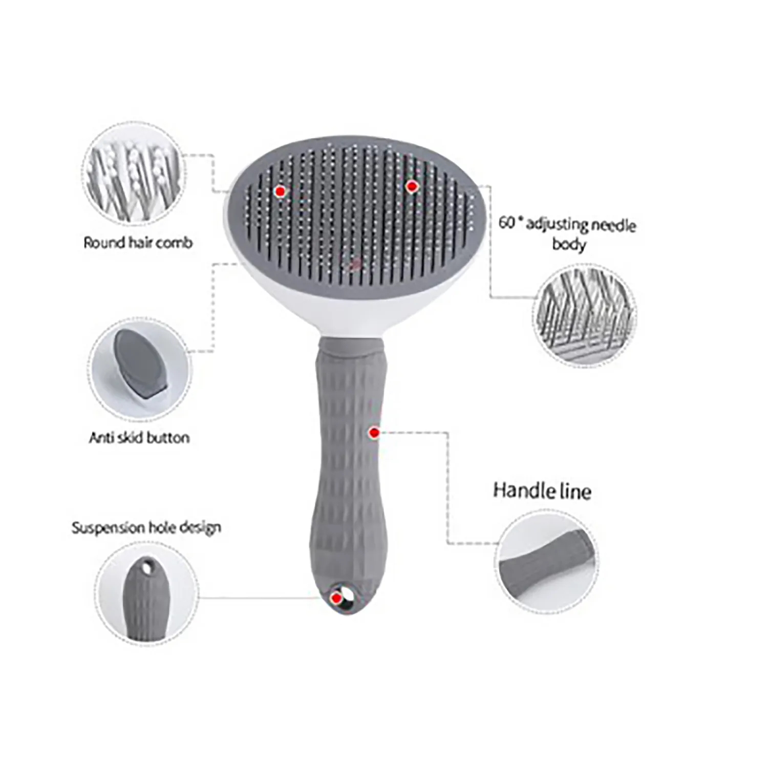 Pet Grooming Brush 4