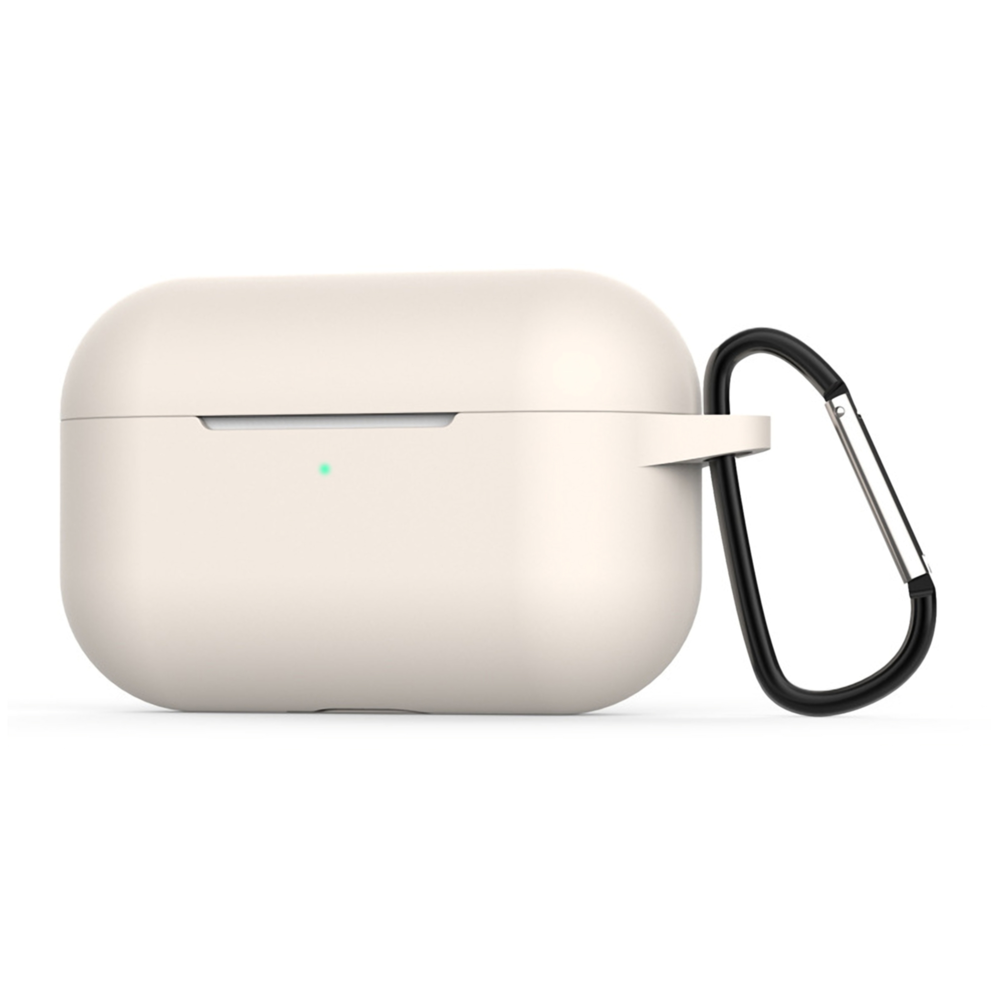 AirPods Protective Silicone Cover w/Keychain Clip 3