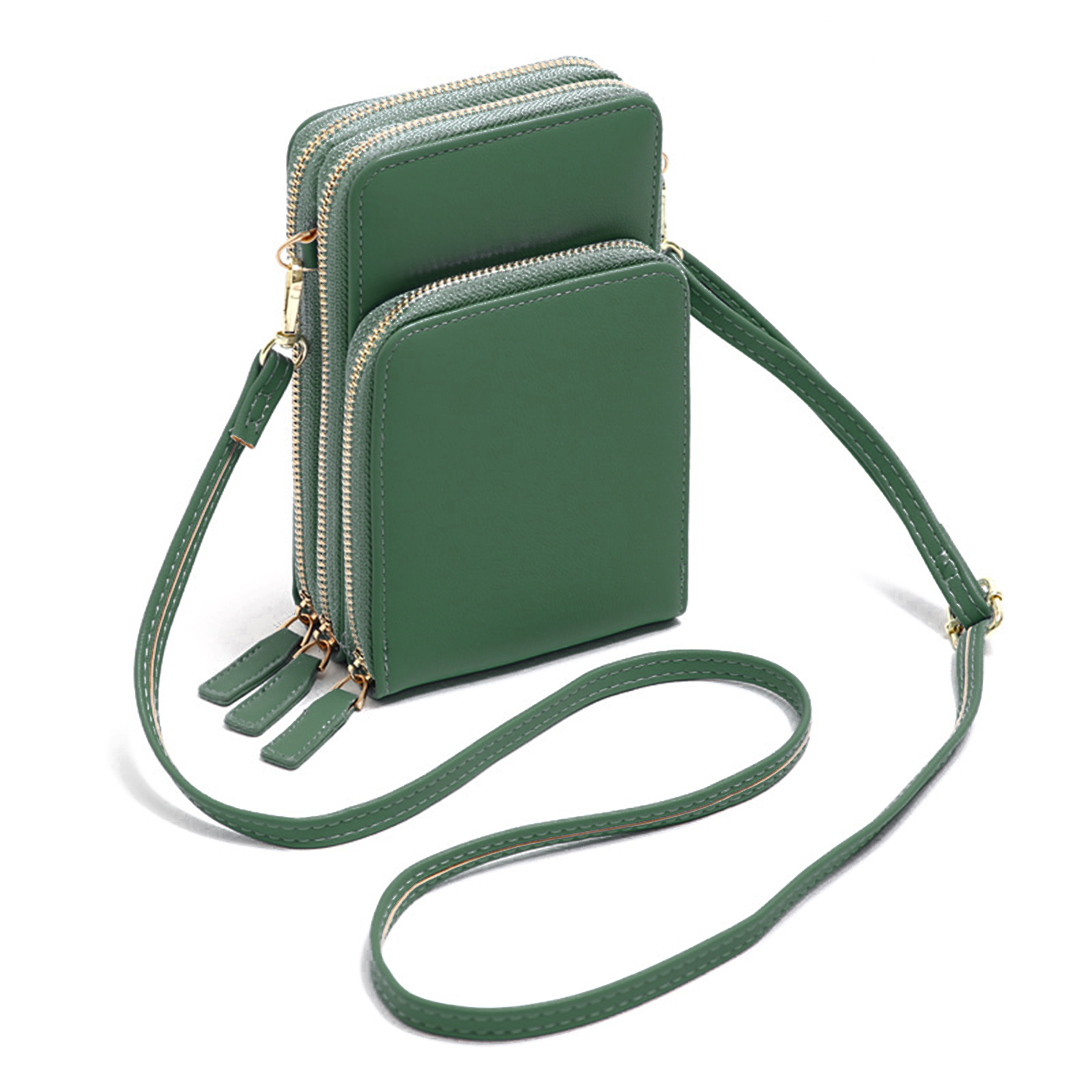 Pu Touch Screen Crossbody Cell Phone Bag 8