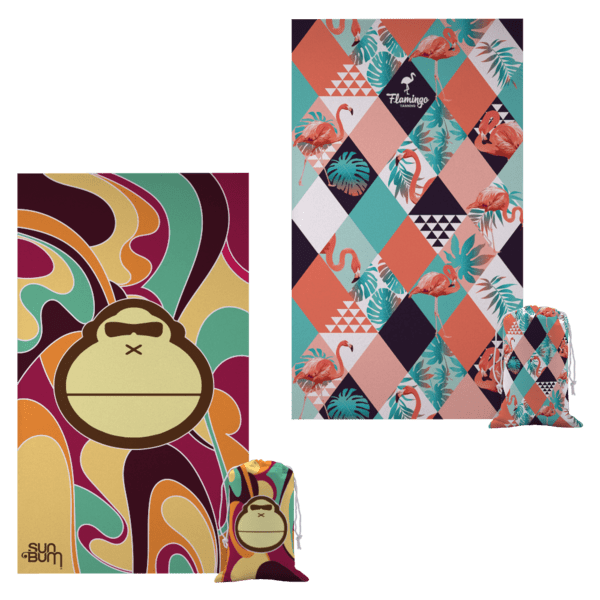 Aqua Beach Mat and Pouch 1