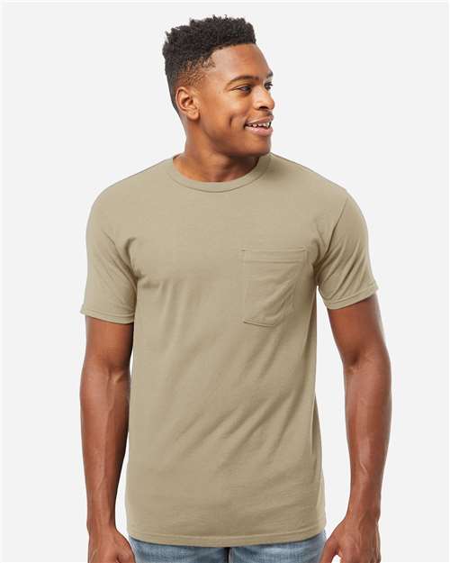 Unisex Heavyweight Jersey Pocket T-Shirt - 293 73