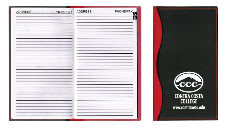Soft Cover 2 Tone Vinyl Holland Series Address Book 2
