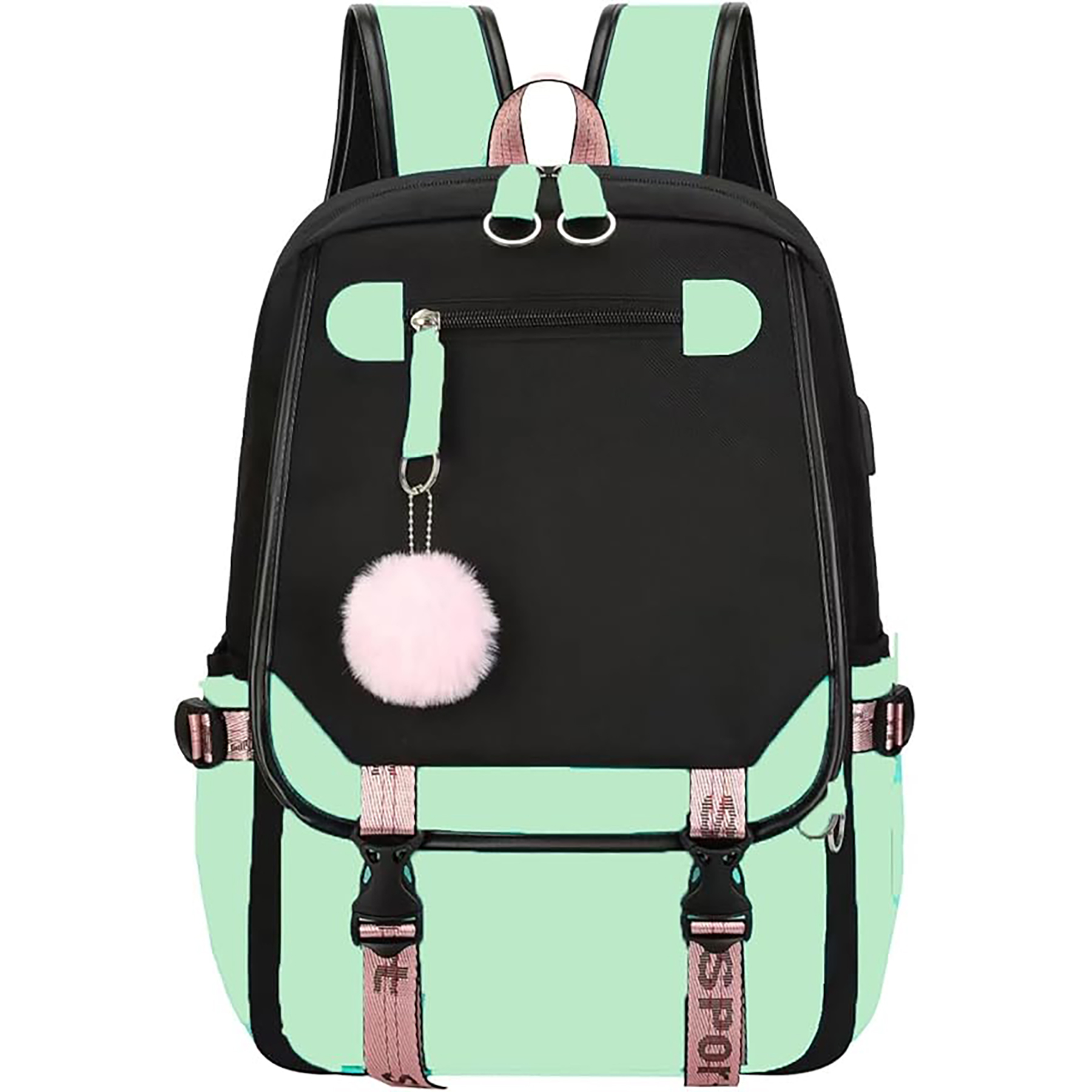 Middle School Student Backpack with USB 5