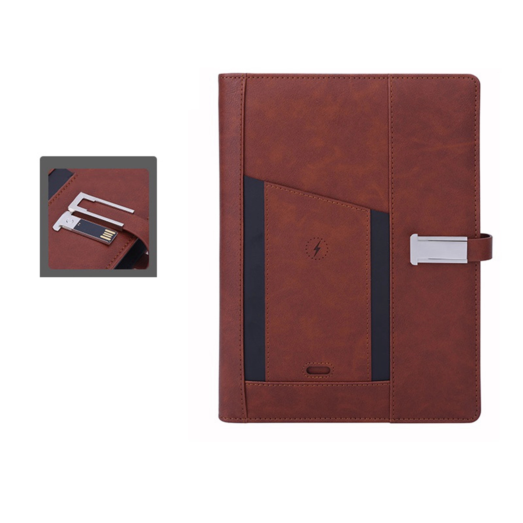 A5 Notepad with 8000 mAh Power Bank & 8GB Flash Drive 3