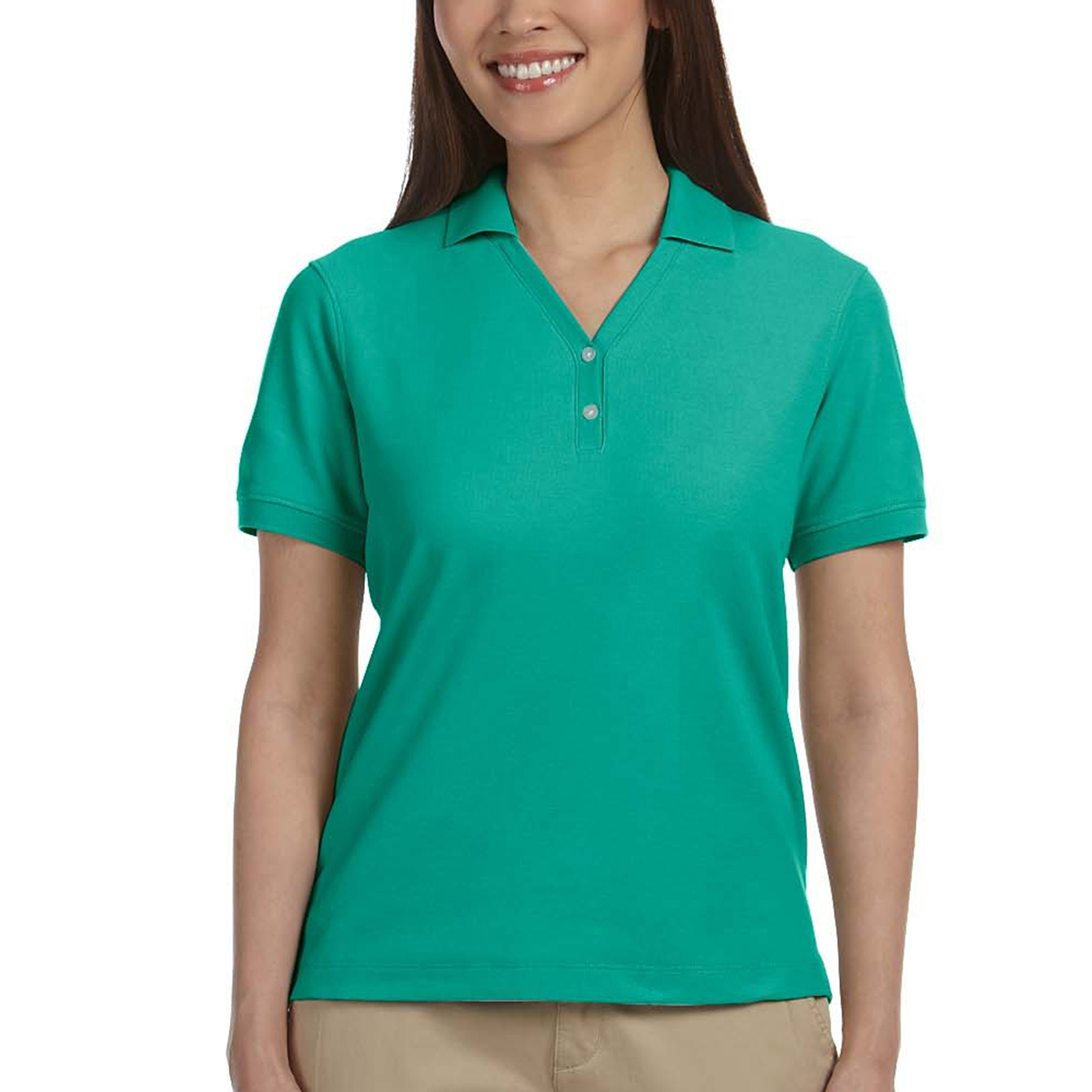 Devon & Jones® Ladies' Y-Collar Golf Polos 26