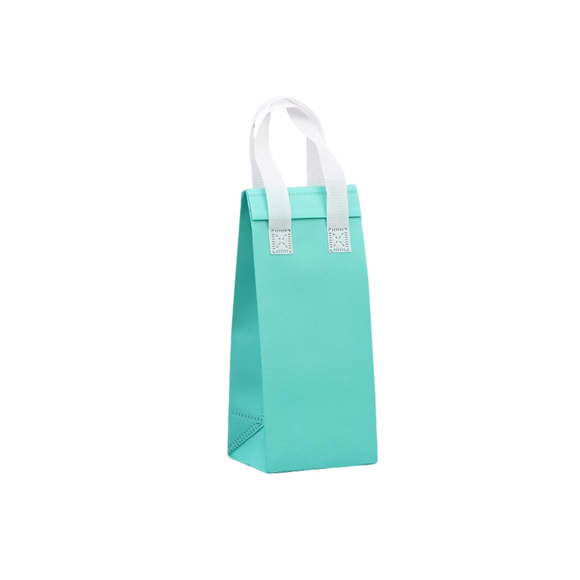 Insulated Non Woven Lunch Tote 9.4" x 5.9" x 10.2" With Zipper 6
