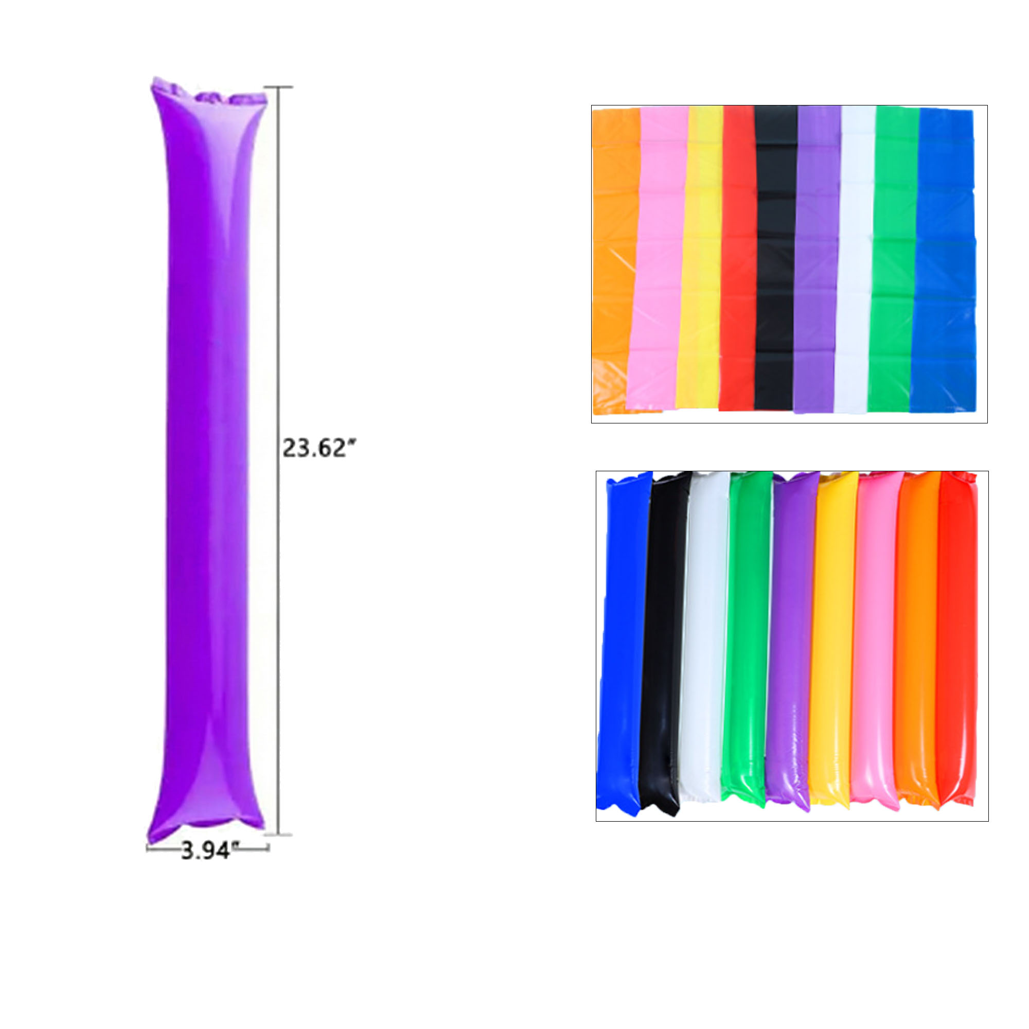 Inflatable Cheering Thunder Sticks Noise Maker 3