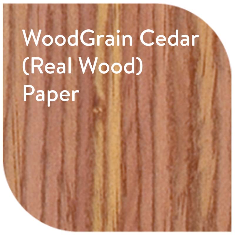 Wood Grain Flex - Medium NoteBook