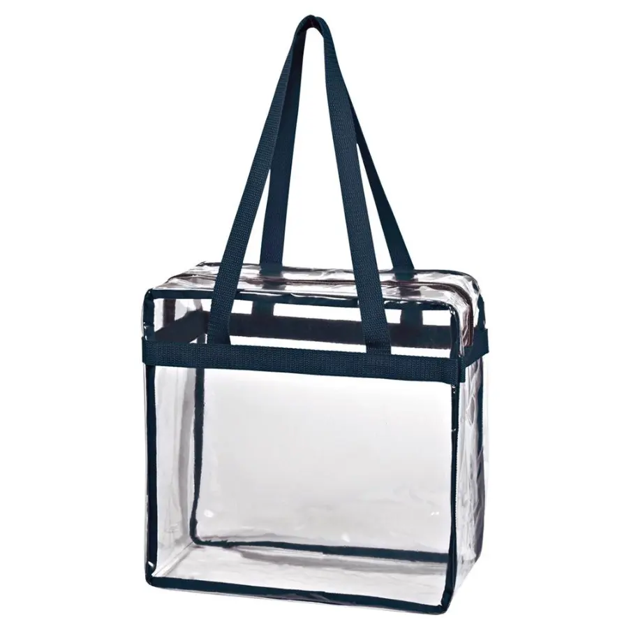 Clear Tote Bag With Zipper 8