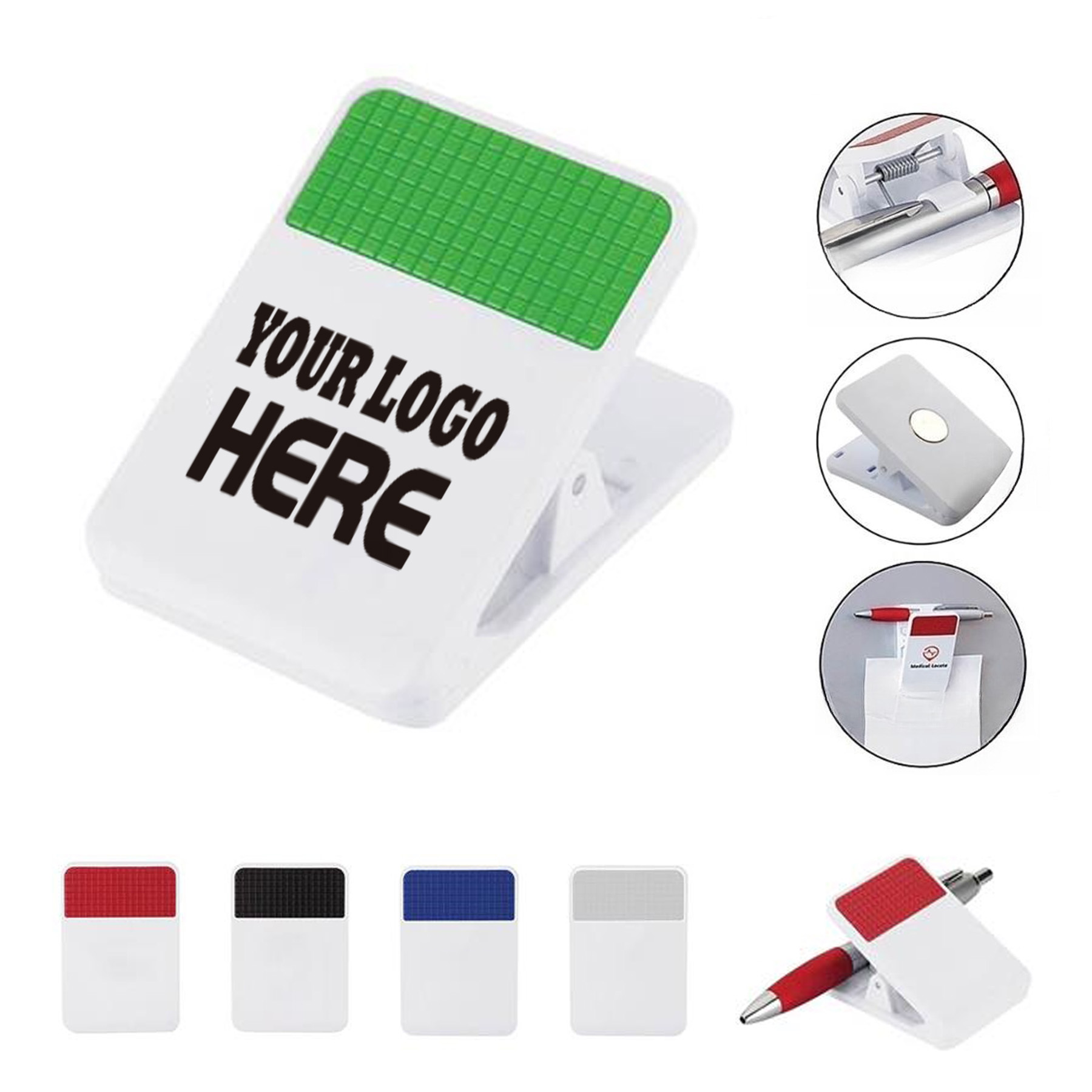 Rectangle Clip With Magnet 2