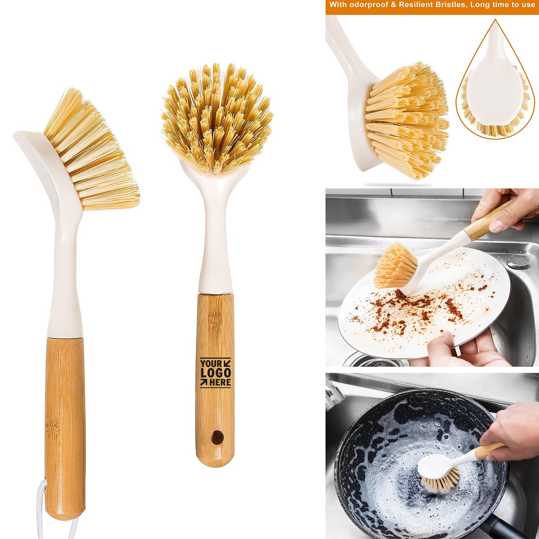 2 Pack Kitchen Dish Brushes 2