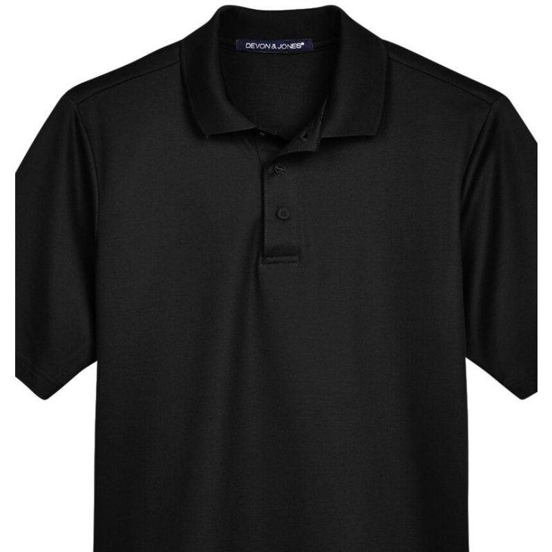 Devon & Jones CrownLux Performance™ Men's Tall Plaited Polo 14