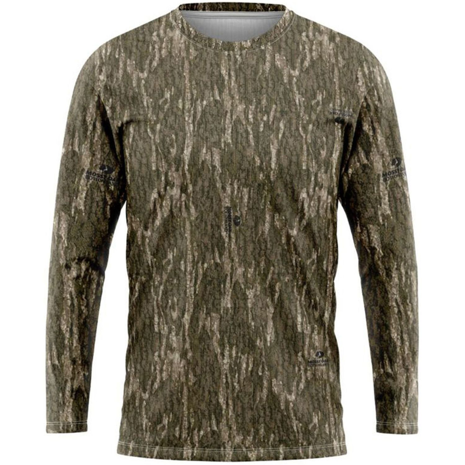 Mossy Oak® Men's 4.4 oz. Polyester Interlock Long Sleeve T-Shirt 4