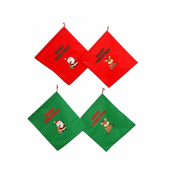 Non-woven Christmas Drawstring Bag 2