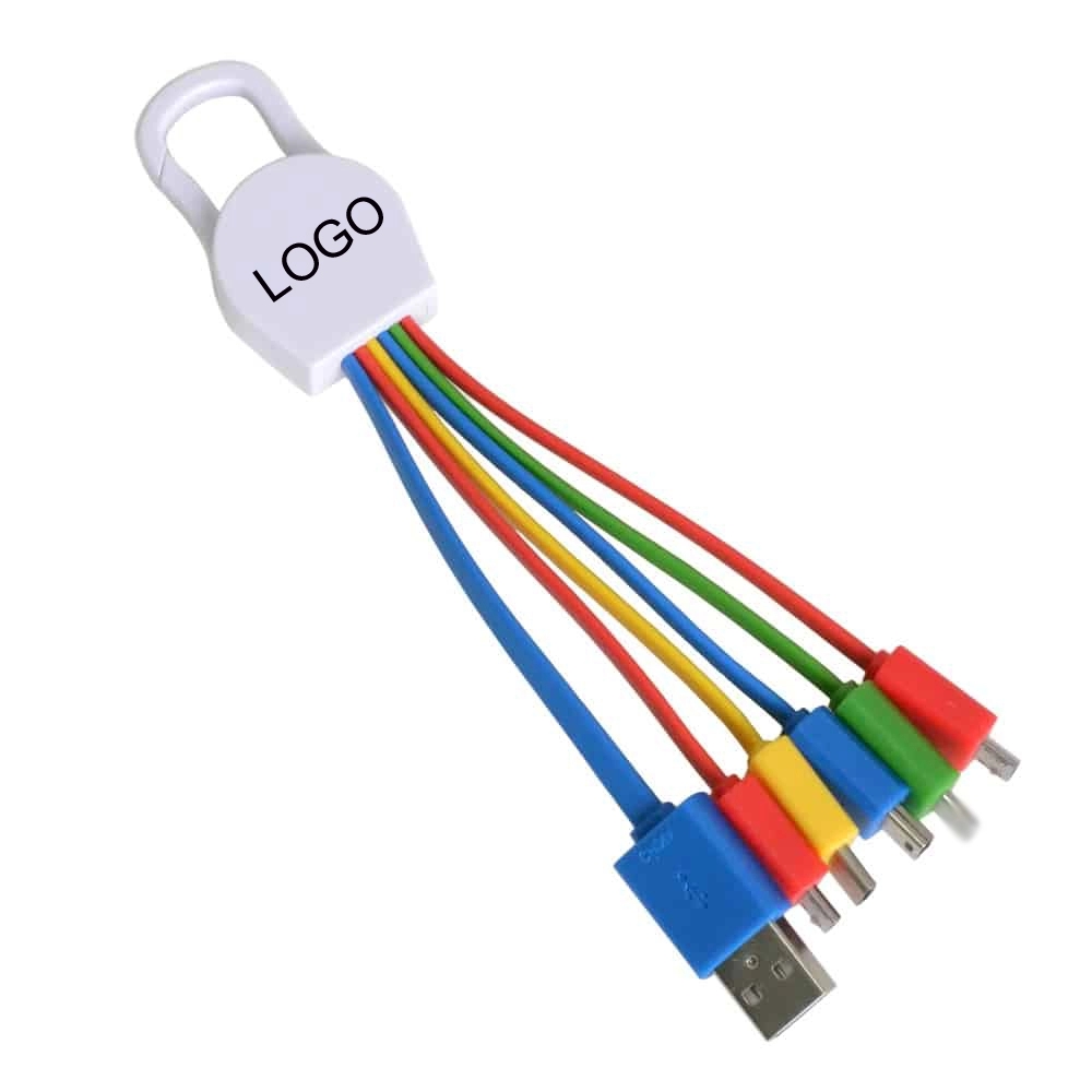 Carabiner 5-in-1 MULTI Charging Cable 4