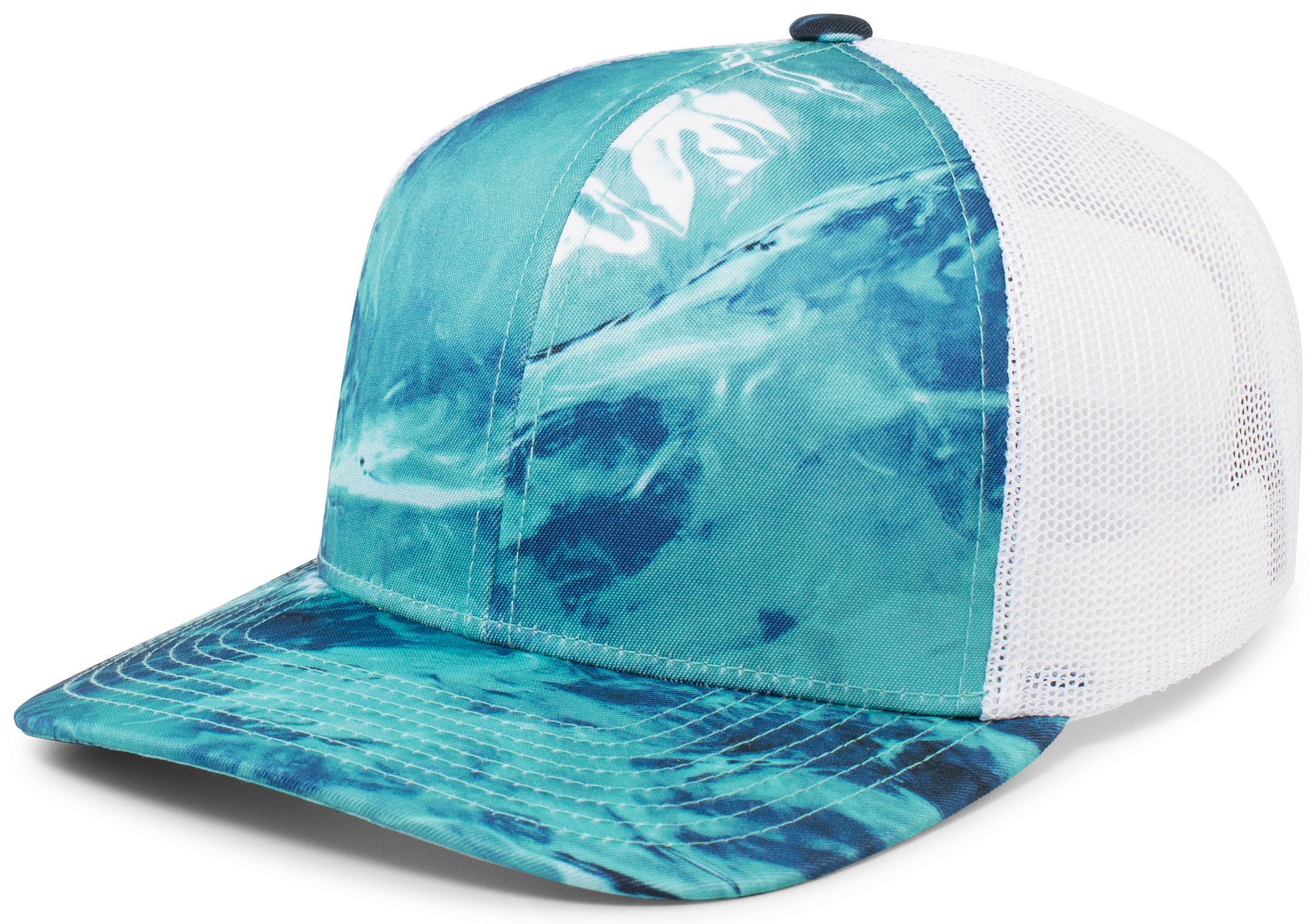 Mossy Oak® Trucker Snapback, custom hat with logo imprint 6
