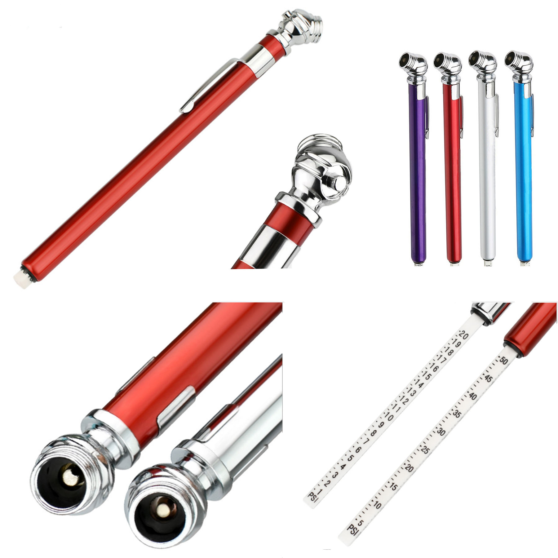 Aluminum Tire Gauge 1