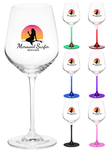 13 oz. Lead Free Crystal Wine Glasses