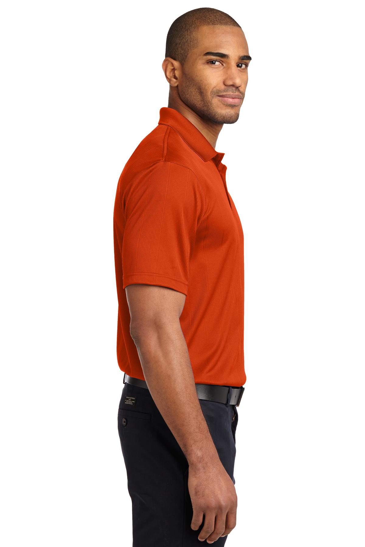 Performance Fine Jacquard Polo