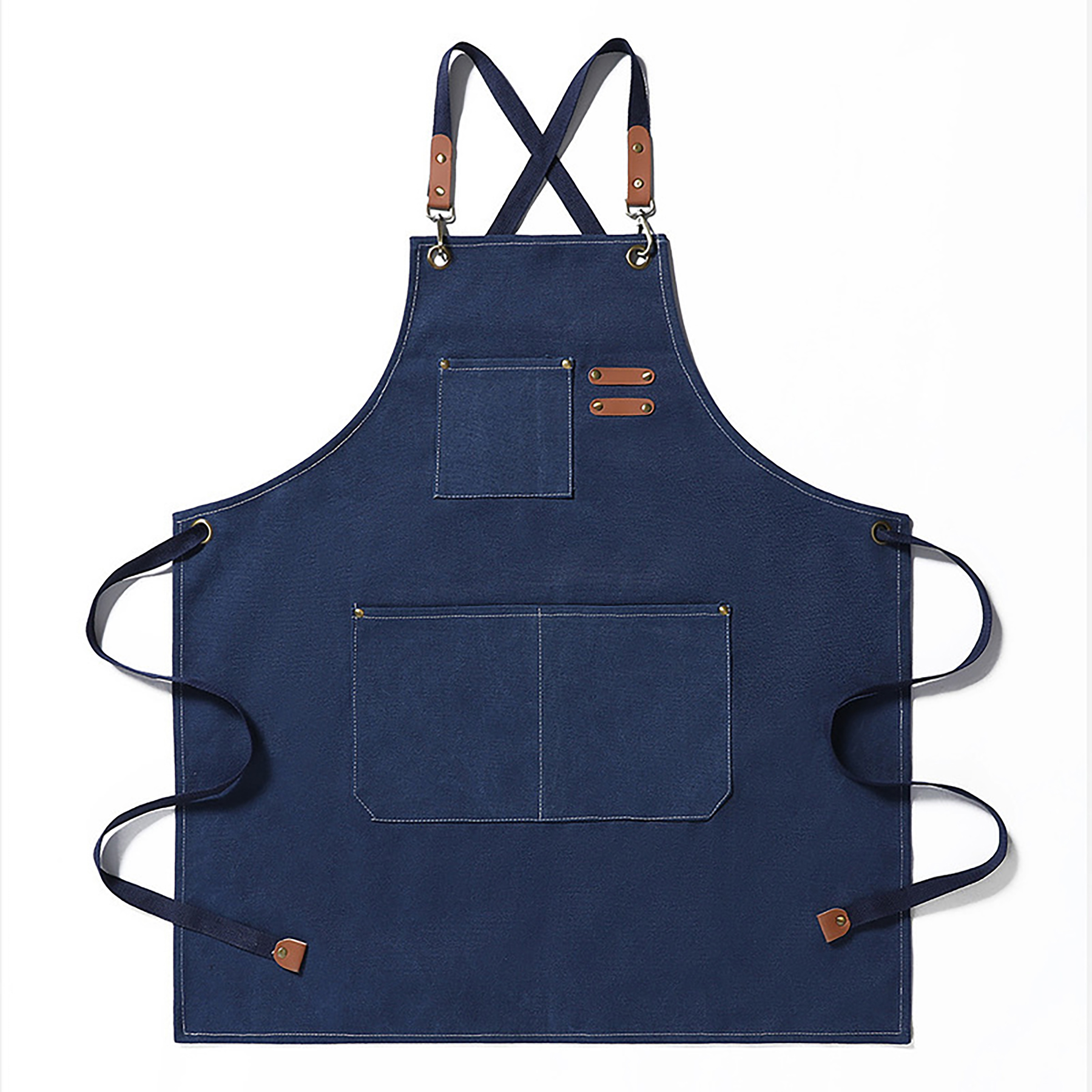 Adjustable Denim Work Apron for Men and Women 6