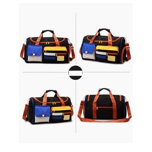 25L Travel Gym Duffel Bag with Shoes Compartment 10