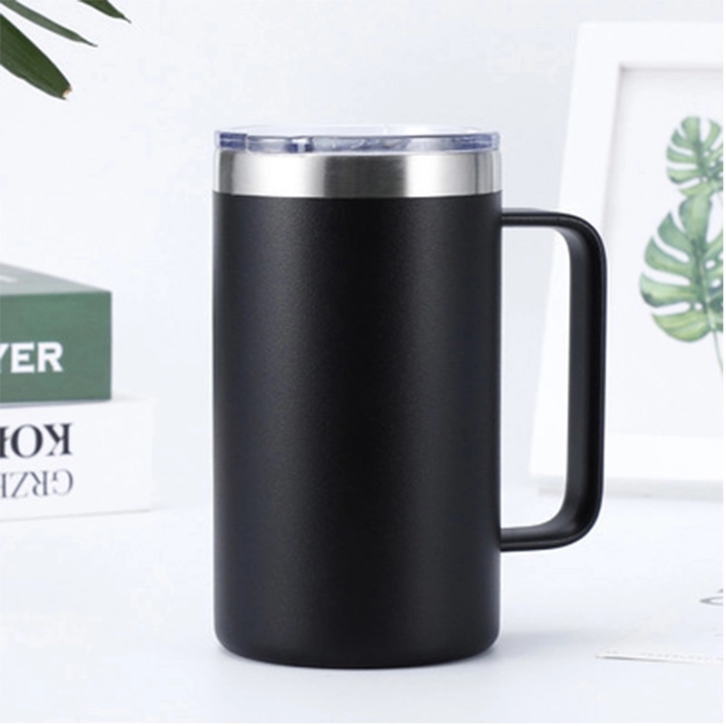 24Oz Insulated Coffee Mug With Lid 3