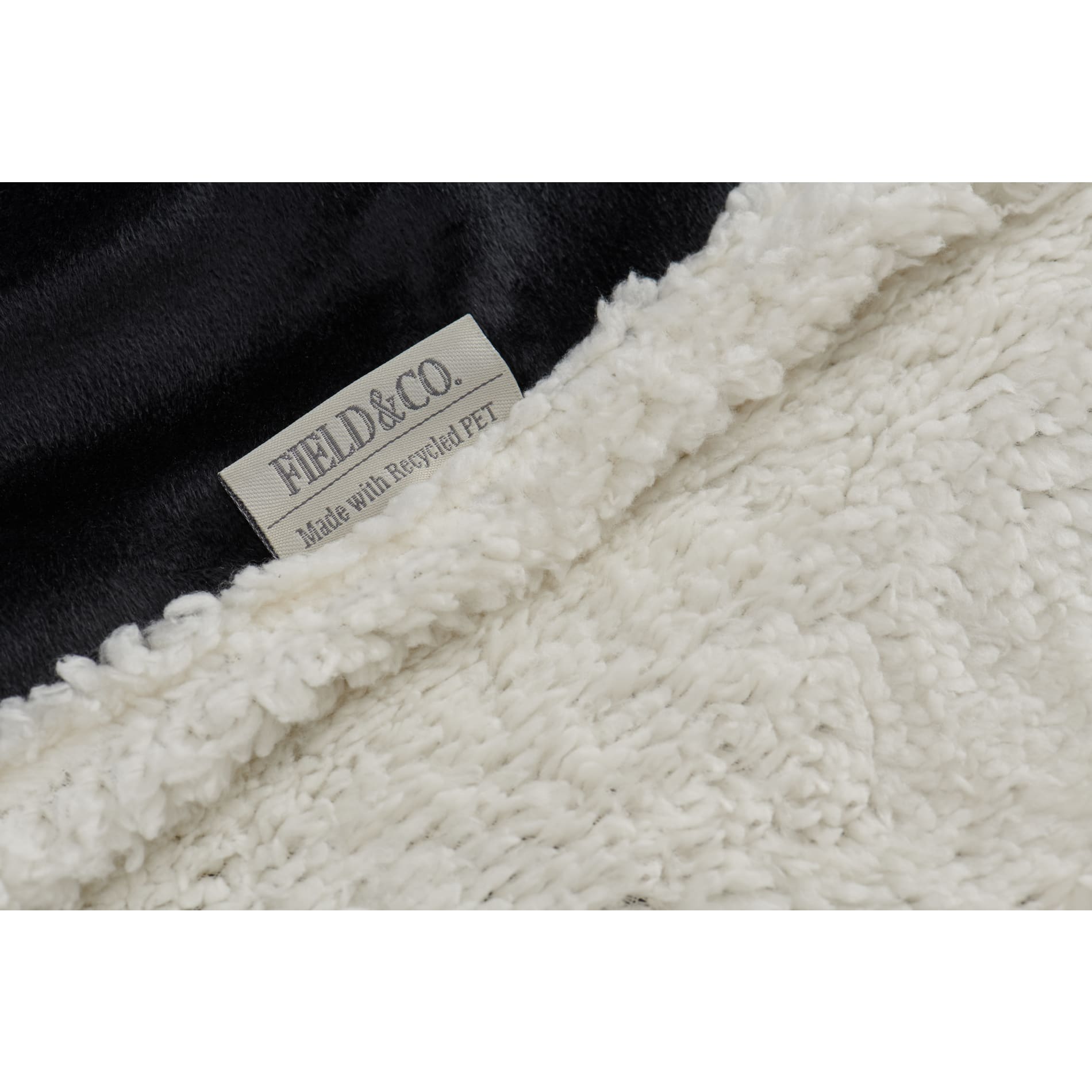 Field & Co. 100% Recycled PET Sherpa Blanket 163
