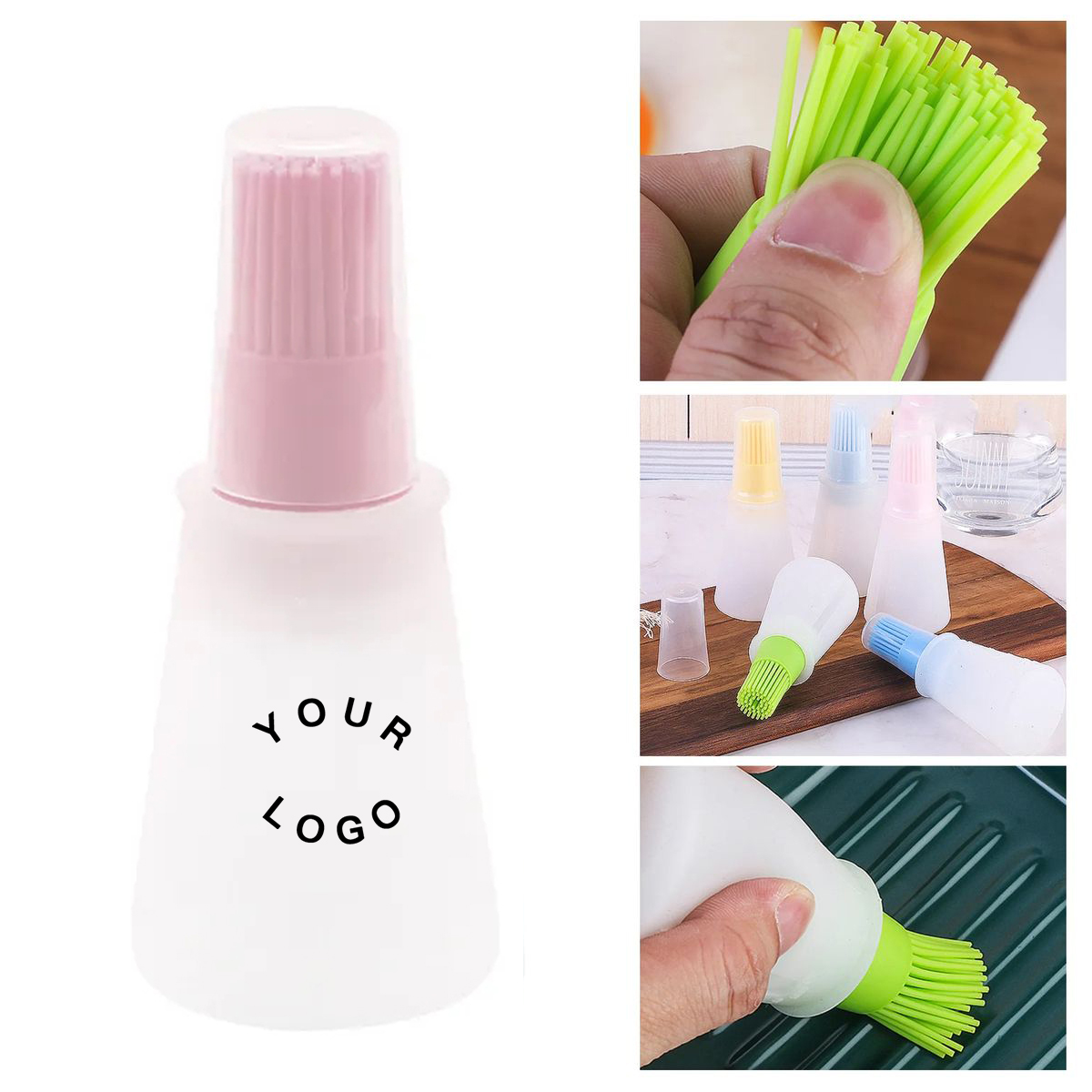 Silicone Oil Brush with Refillable Bottle 2