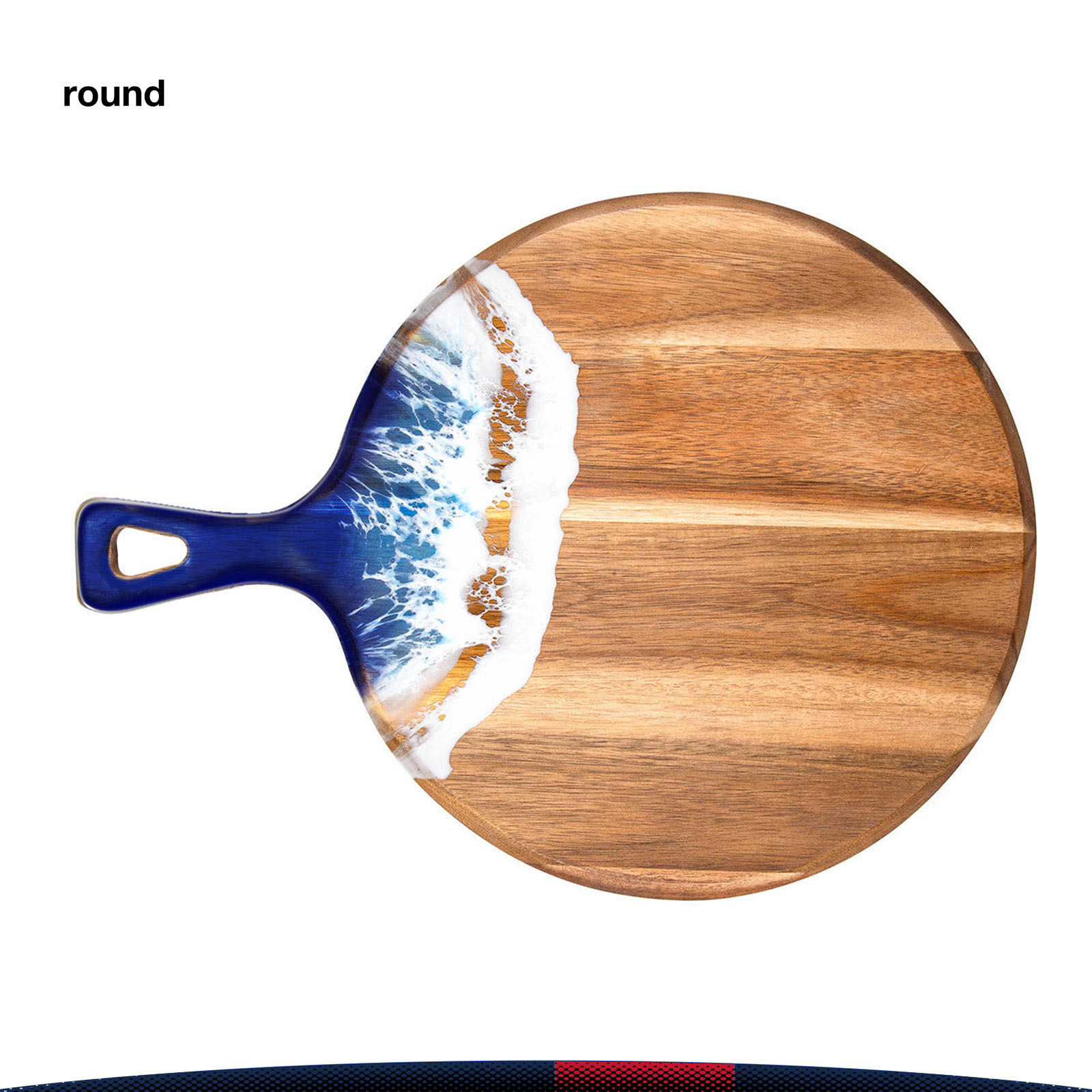 Lureth Ocean Resin-Wood Cutting Board 6