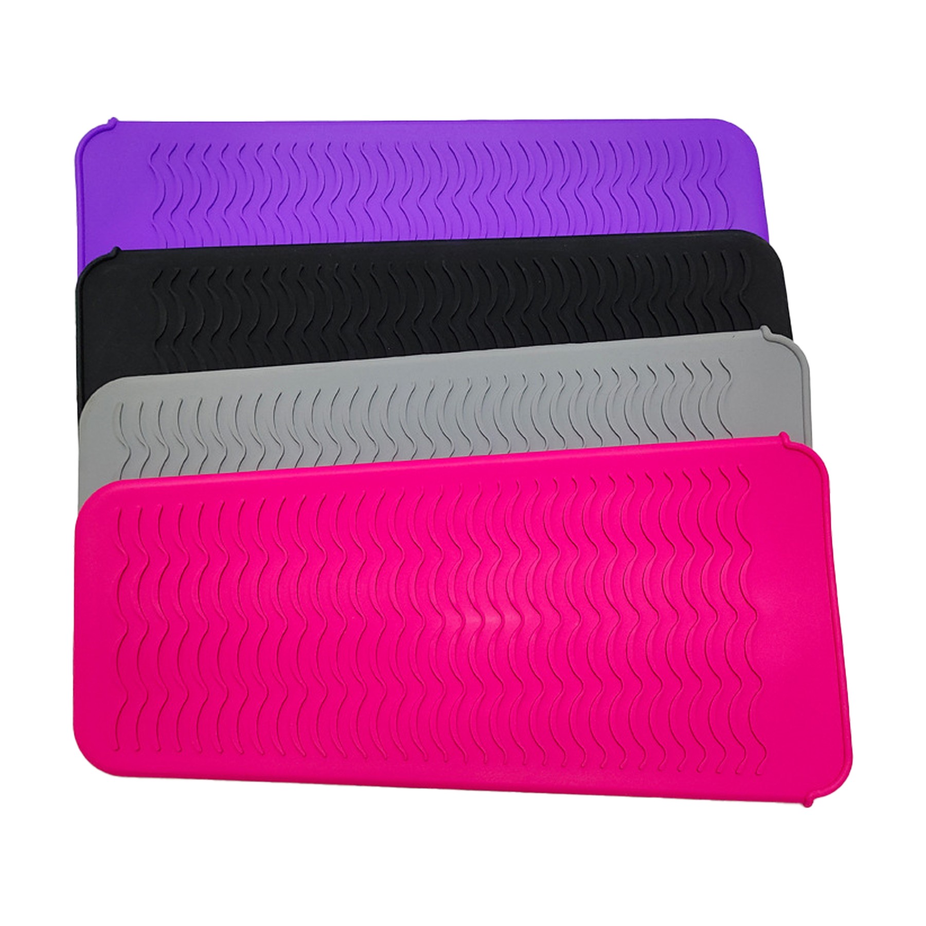 Heat Resistant Silicone Mat Pouches For Hot Hair Tools 3