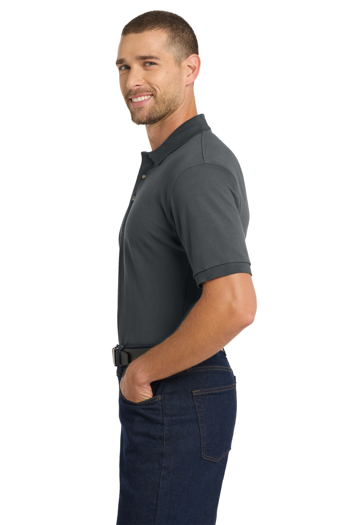 Port Authority Heavyweight Cotton Pique Polo. K420 93