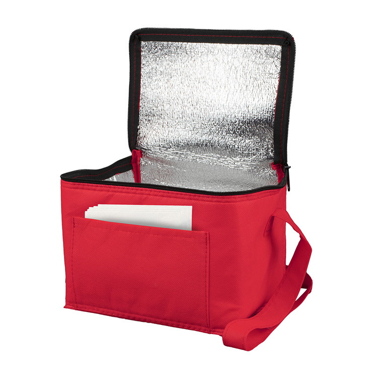 8" W x 6" D x 6" H - "Cool-It" Non-Woven Insulated Cooler Bag 24
