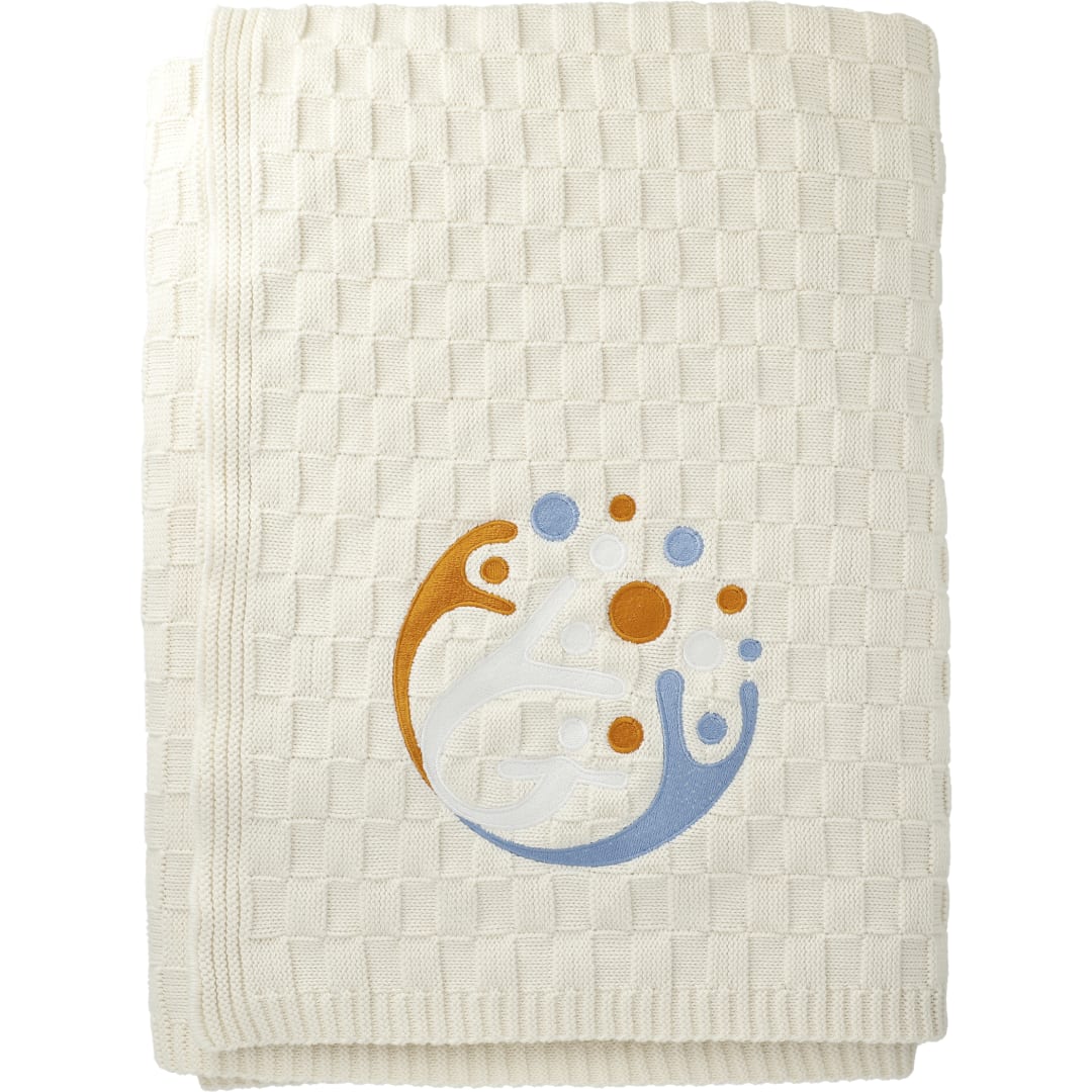 Made*Here New York Basketweave Cotton Blanket 33