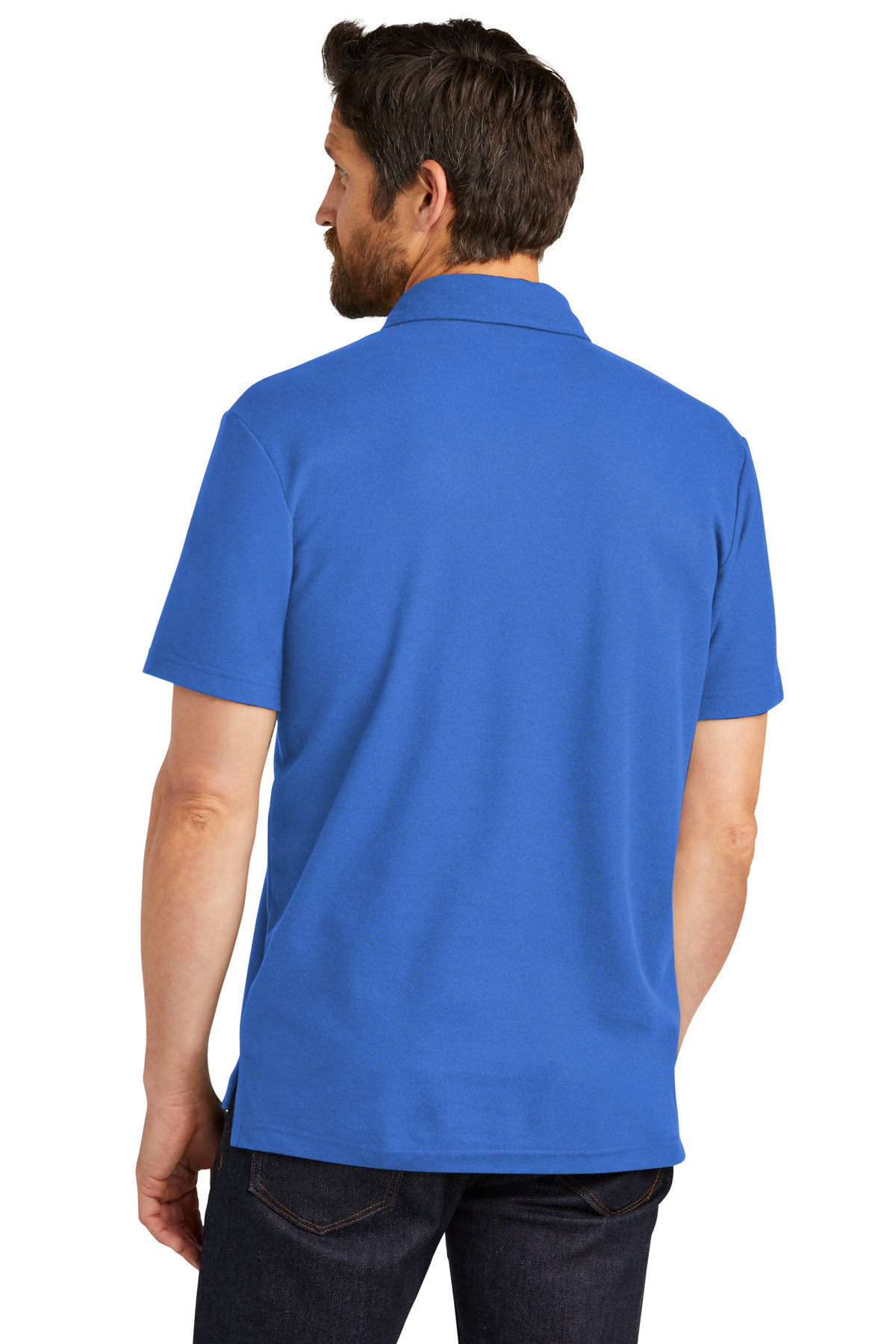 Port Authority C-FREE Cotton Blend Pique Pocket Polo K868 37