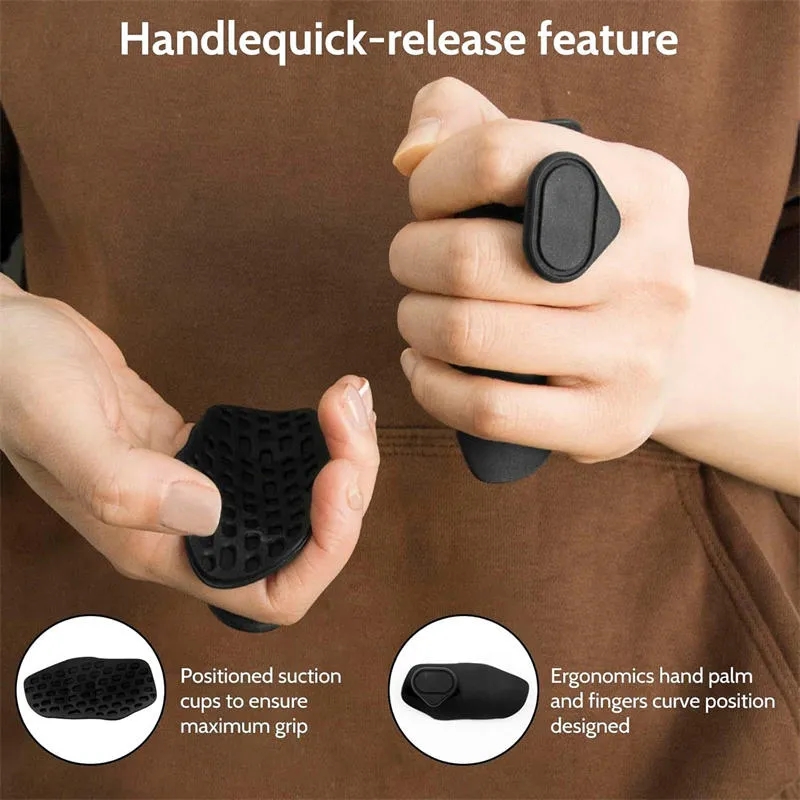 Silicone Fitness Grip Handle - Universal Design 1