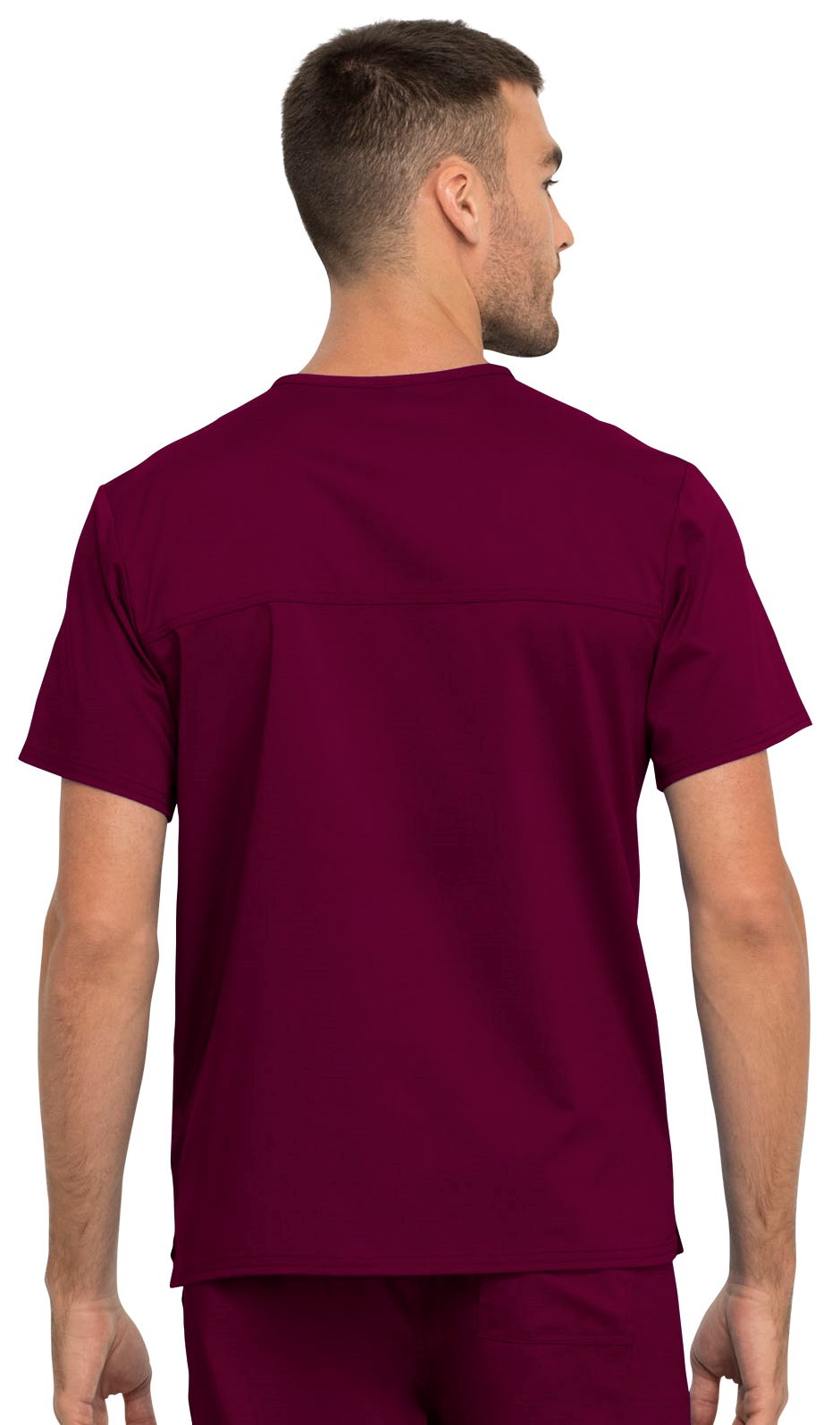 Cherokee - Workwear Revolution - Unisex 1-Pocket Tuckable V-Neck Top 3
