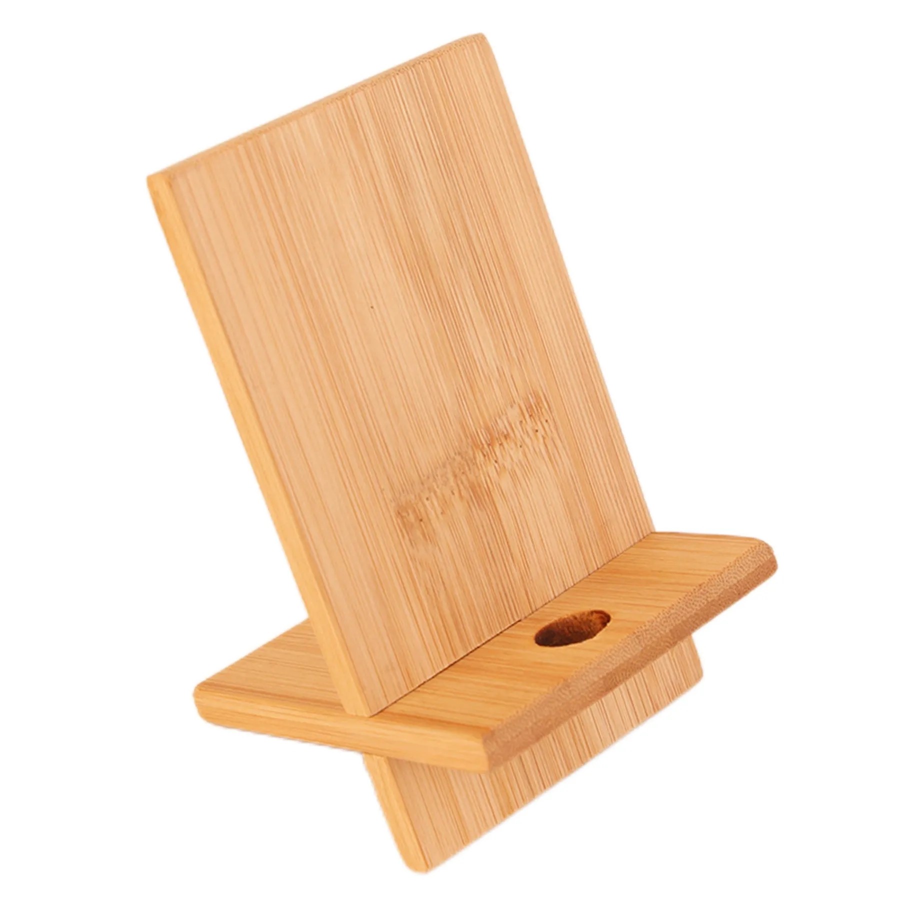 Bamboo Phone Stand 2