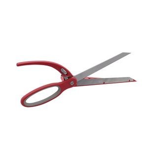 Pizza Cutter Scissors With Side Spatula And Ergonomic Handle 15