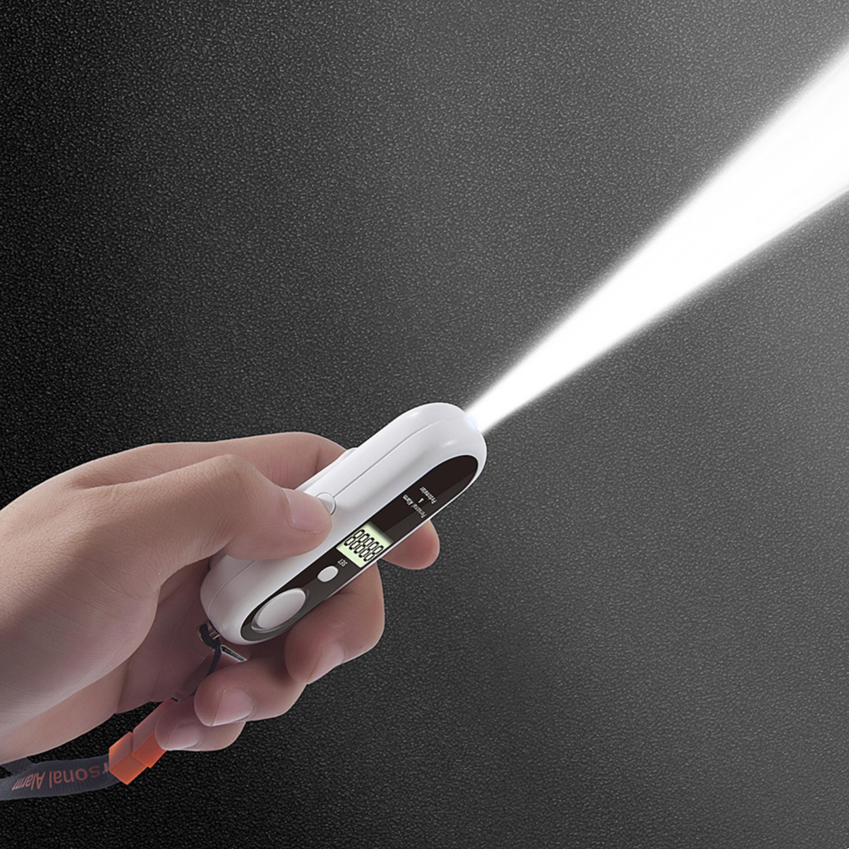 Electronic alarm with light 5