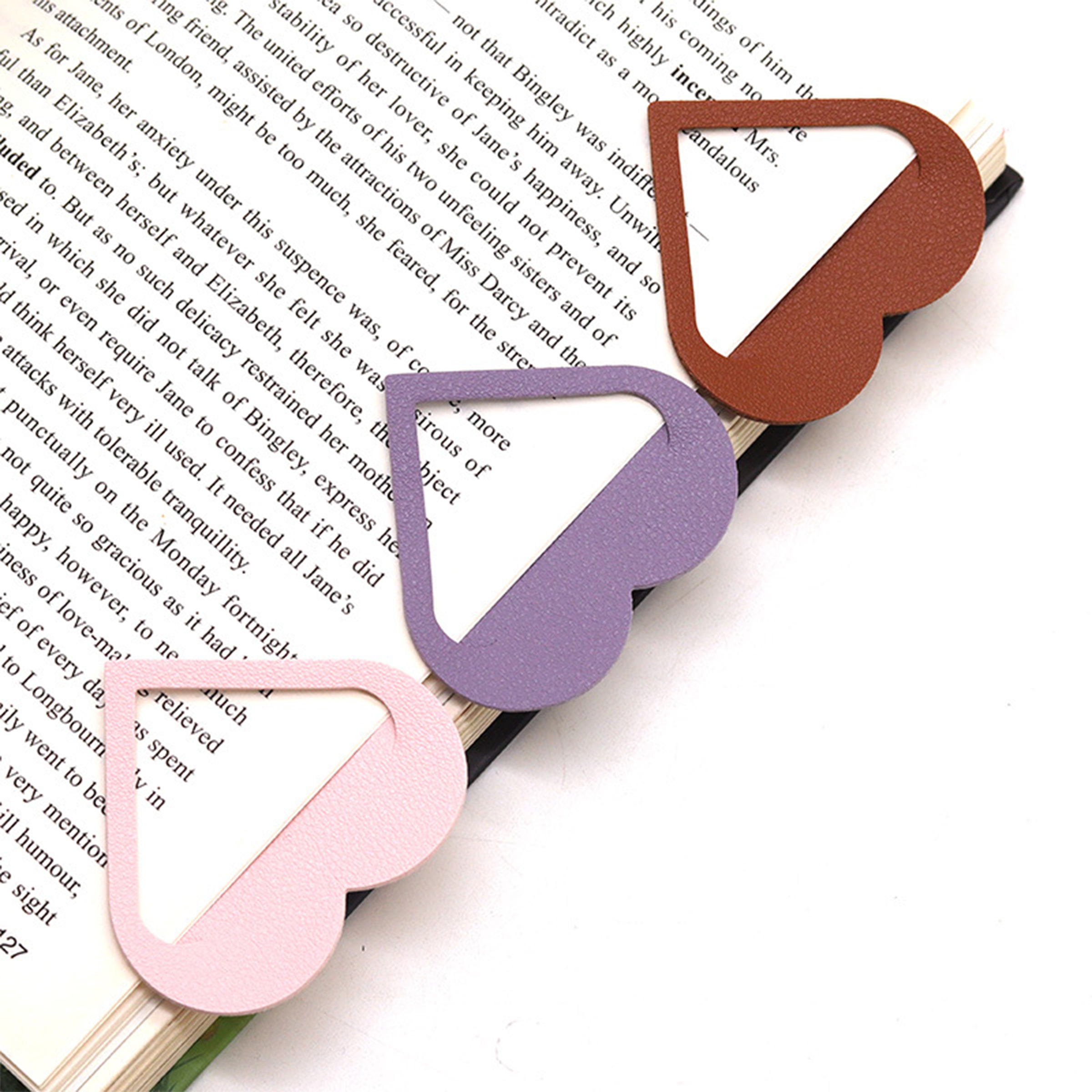 Heart Shaped Corner Page Marker 5