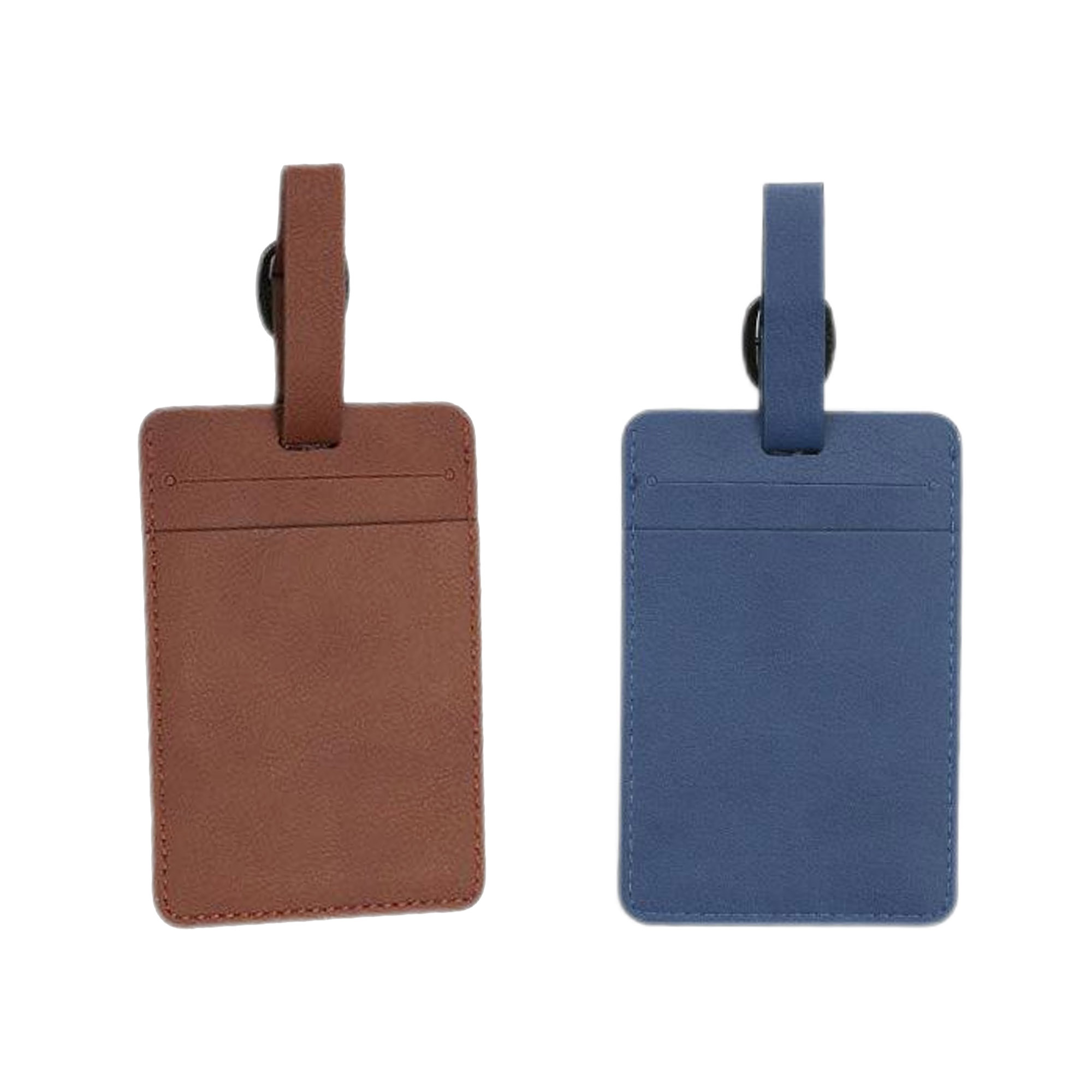 PU Leather Luggage Tag with adjustable strap 5