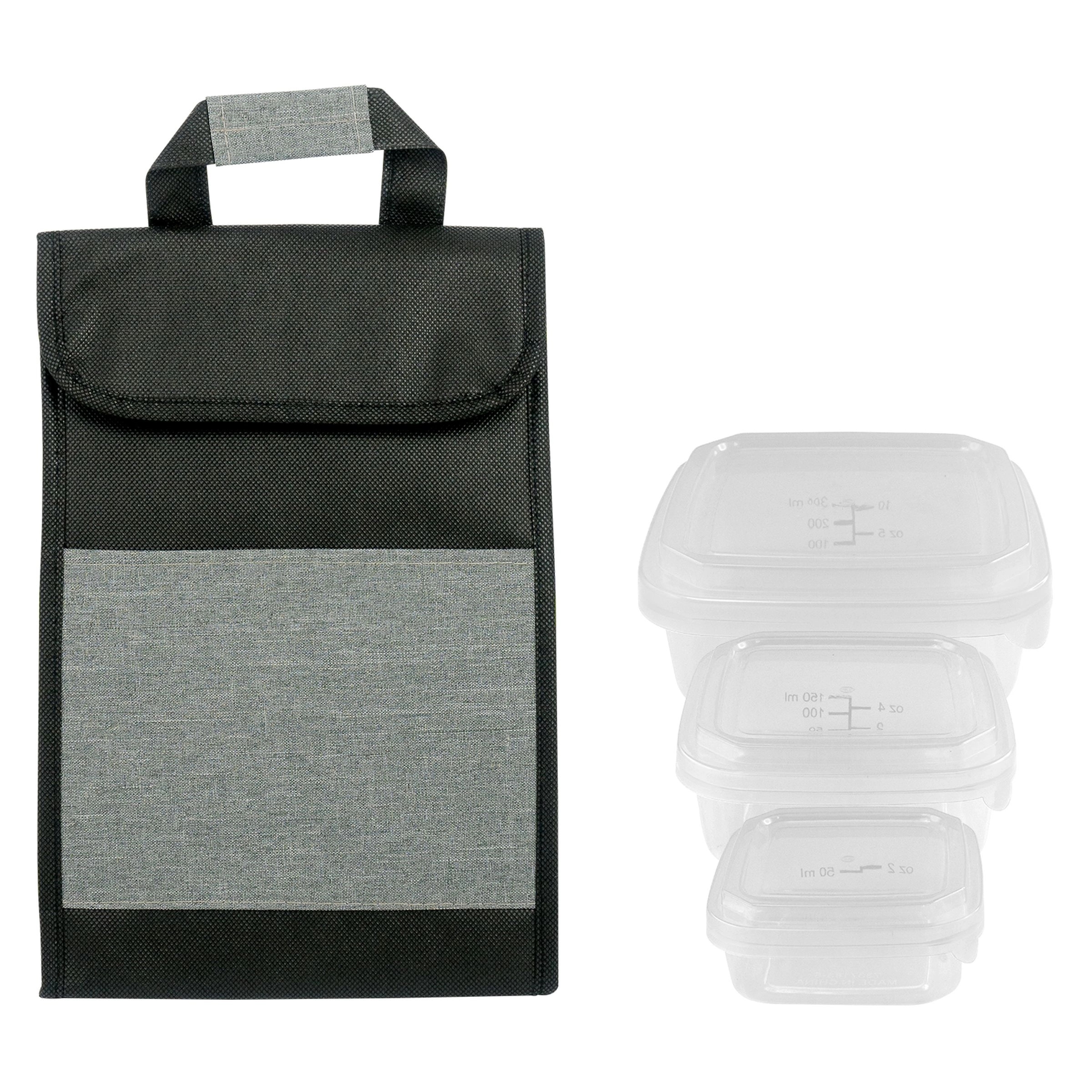 Ridge Portion Control Tote Set 4