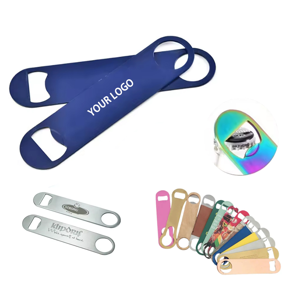 Stainless Steel Flat Bottle Opener 3