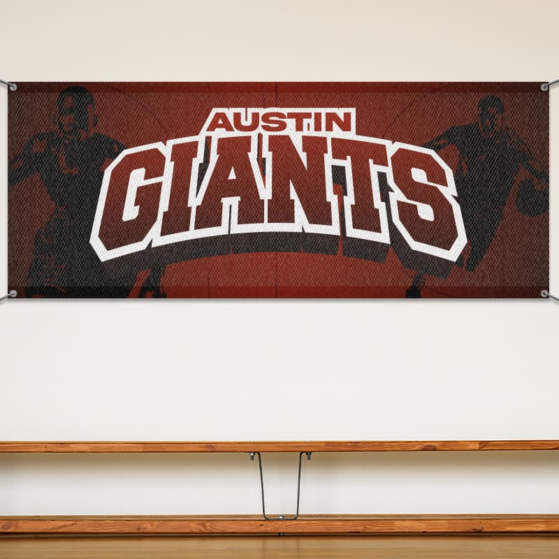 Custom 2' X 5' Mesh Banners 3