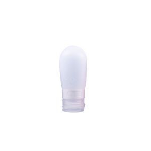 80ml Silicone Round Tube Travel Bottle With Flip Up Lid 13