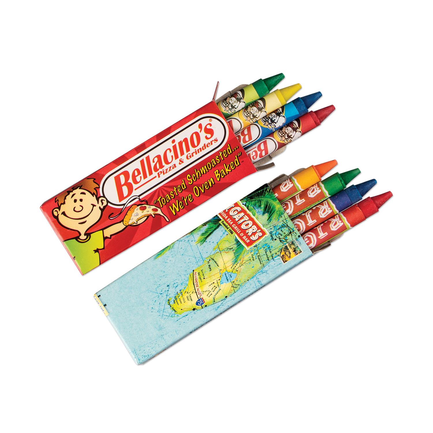 4 Pack Custom Crayons Box 3