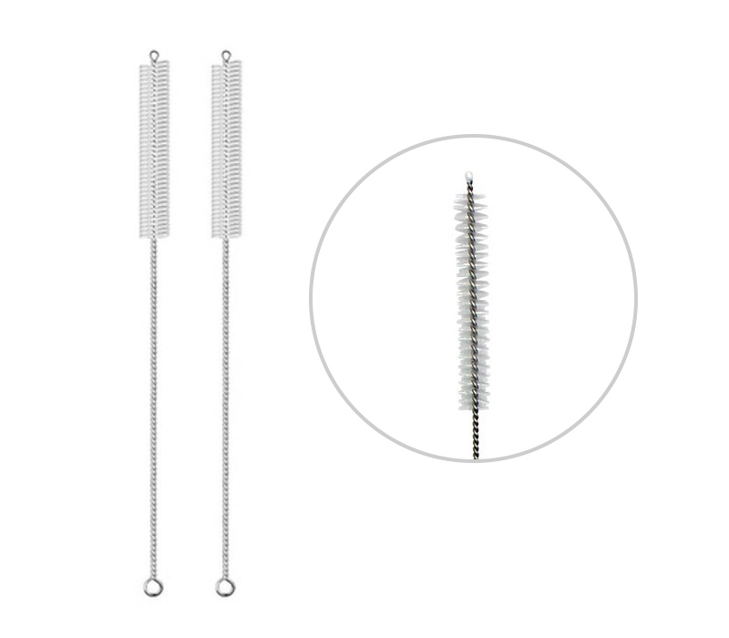 Reusable Silicone Straws Brush 1