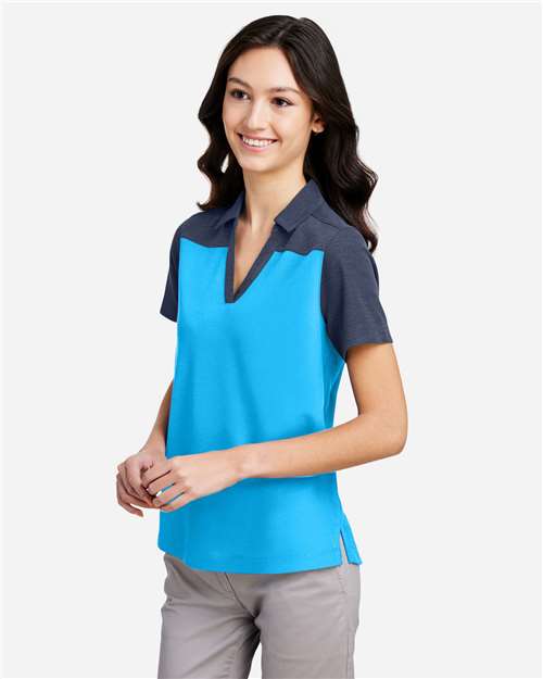 Women's Fusion ChromaSoft™ Colorblock Polo - CE112CW 18