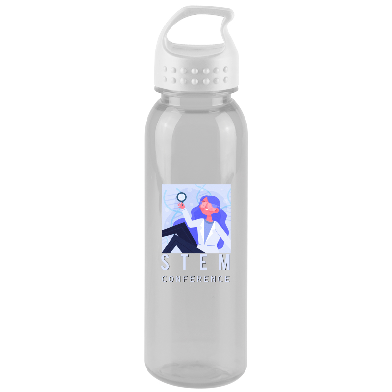 The Outdoorsman - 24 oz. Tritan bottle with Crest and digital imprint