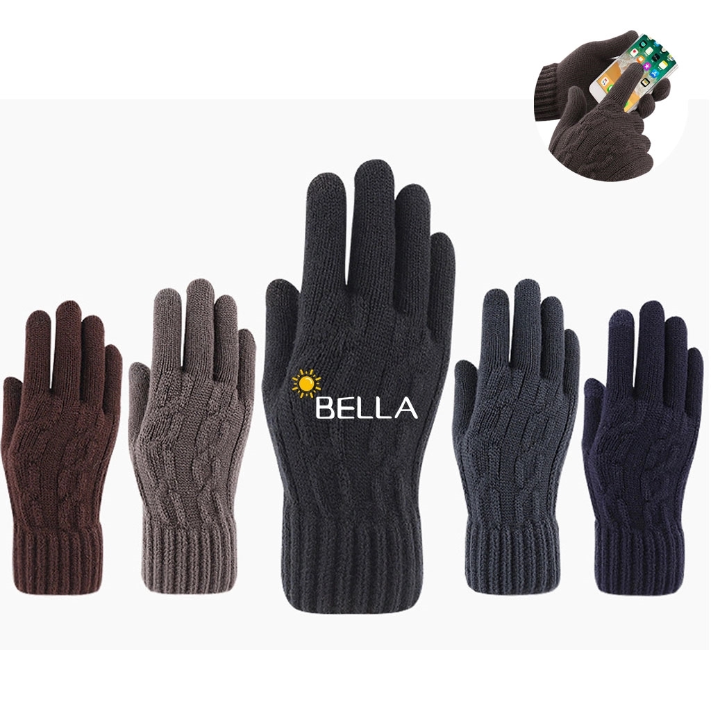 Touch Screen Warm Gloves With Thermal Soft Knit Lining 3